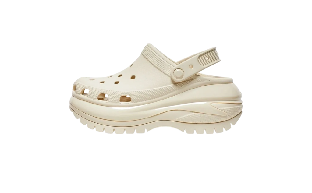 CROCS UNISEX ADULT MEGA CRUSH CLOG(BONE)