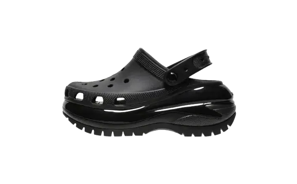CROCS UNISEX ADULT MEGA CRUSH CLOG(BLACK)