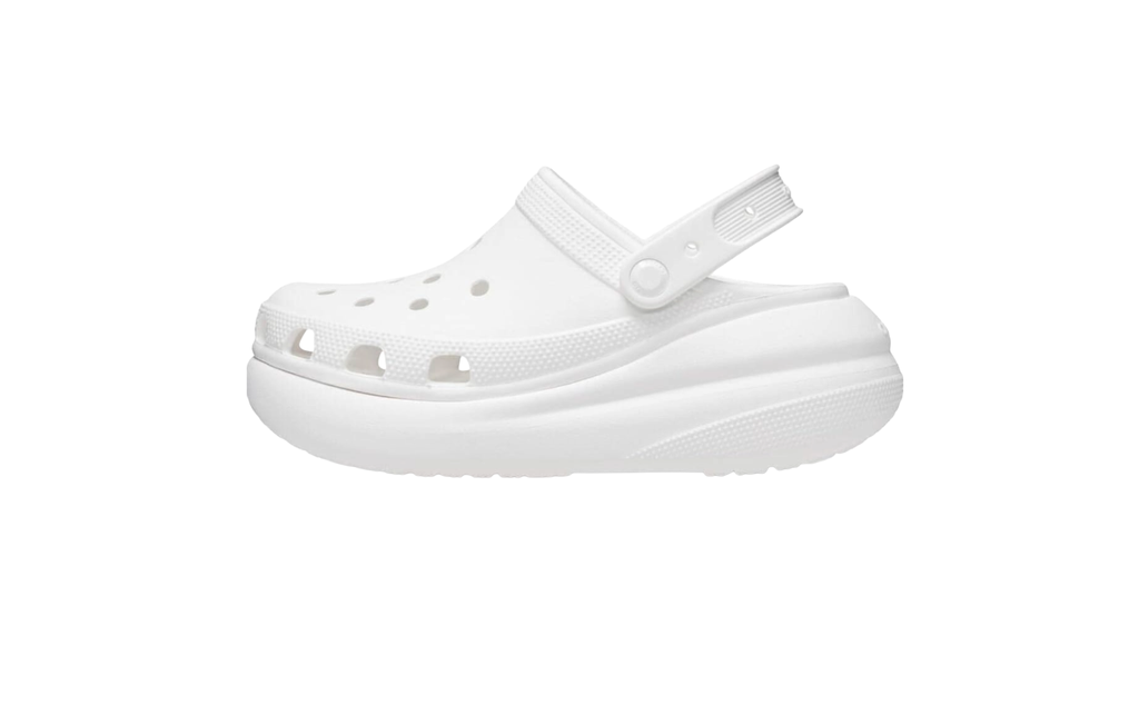 CROCS UNISEX ADULT CLASSIC CRUSH CLOG(WHITE)